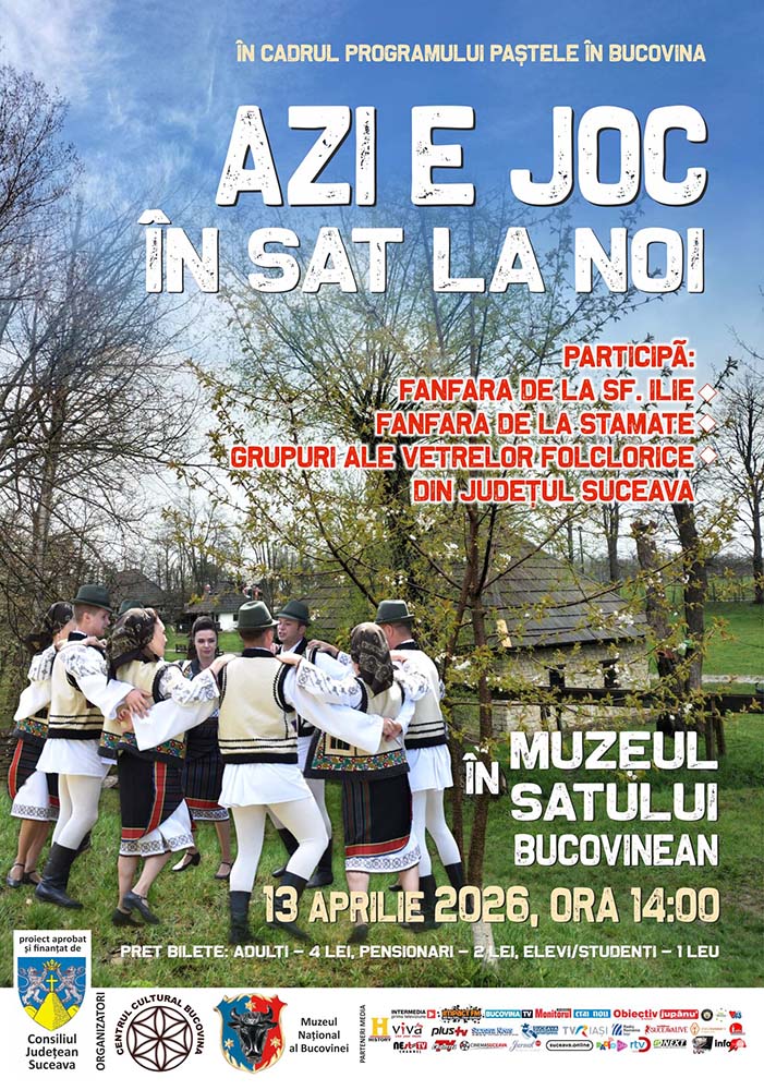 Azi îi joc în sat la noi