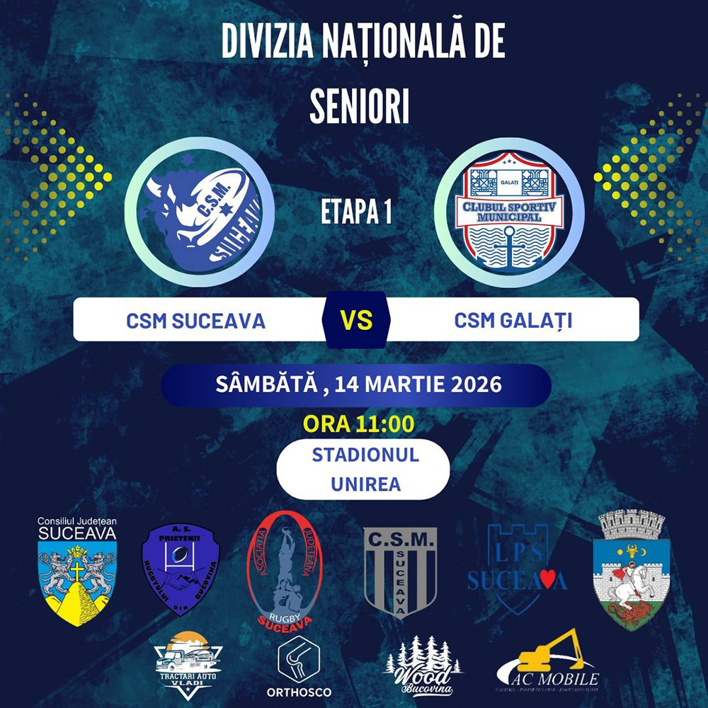 Clubul Sportiv Municipal (CSM) Suceava - Clubul Sportiv Municipal (CSM) Galați