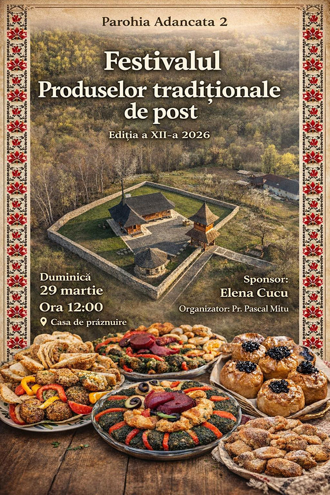 Festivalul produselor tradiționale de post (2026)