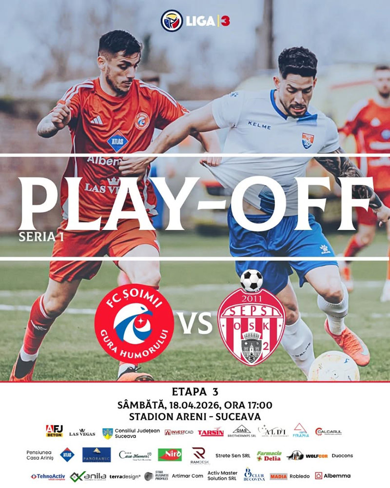Fotbal Club (FC) Șoimii Gura Humorului - Asociația Club Sportiv (ACS) Sepsi OSK II (Sfântu Gheorghe)