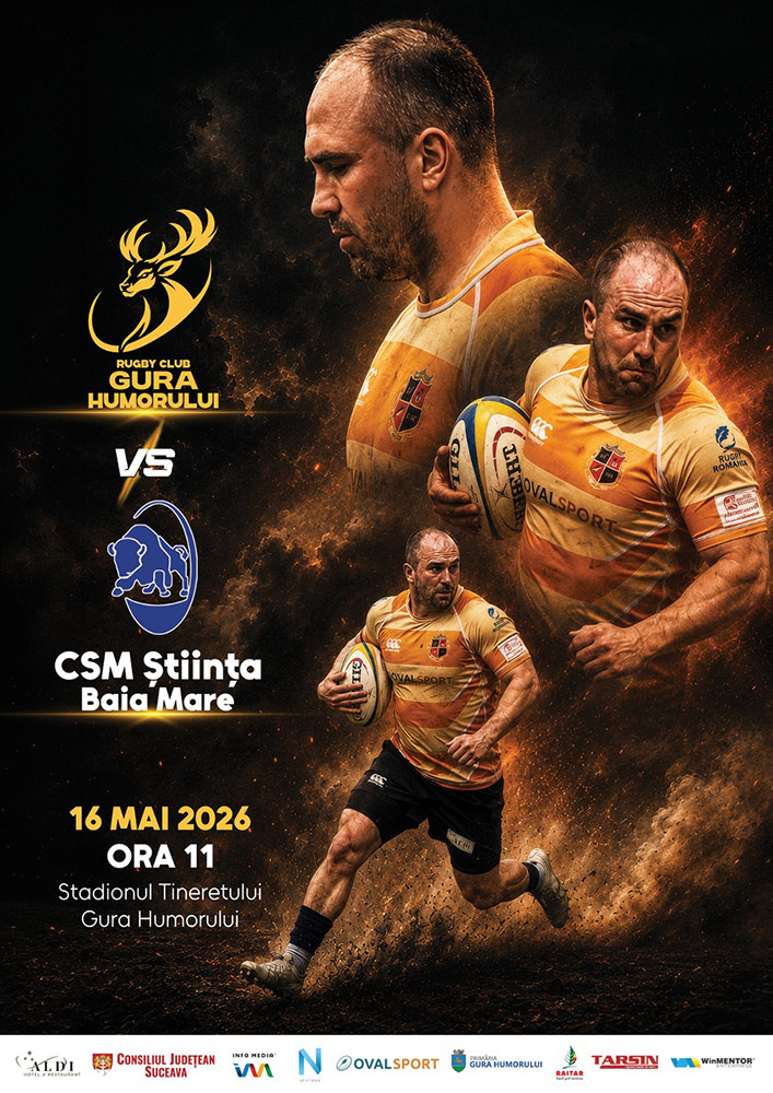 Rugby Club (RC) Gura Humorului - Clubul Sportiv Municipal (CMS) Știința Baia Mare