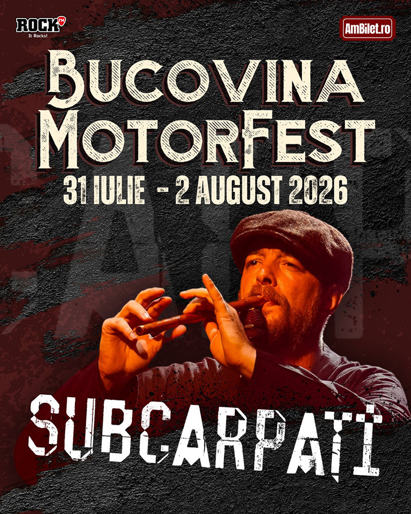 Subcarpați, primul nume confirmat la Bucovina Motorfest 2026