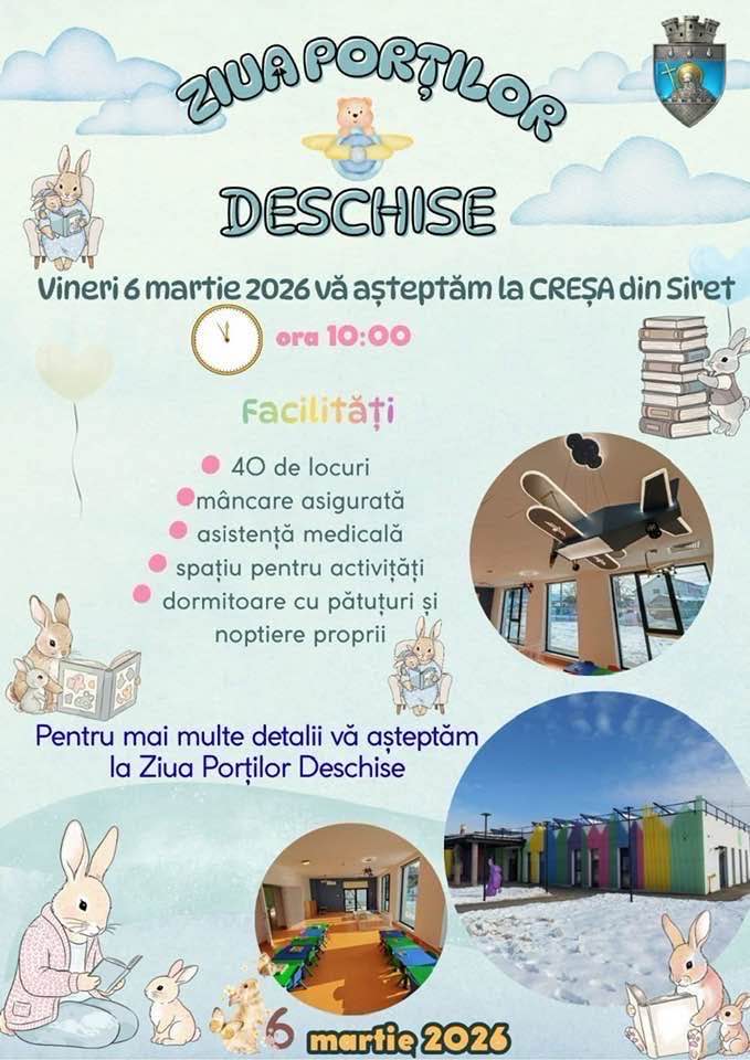 Ziua Porților Deschise la Creșa din Siret
