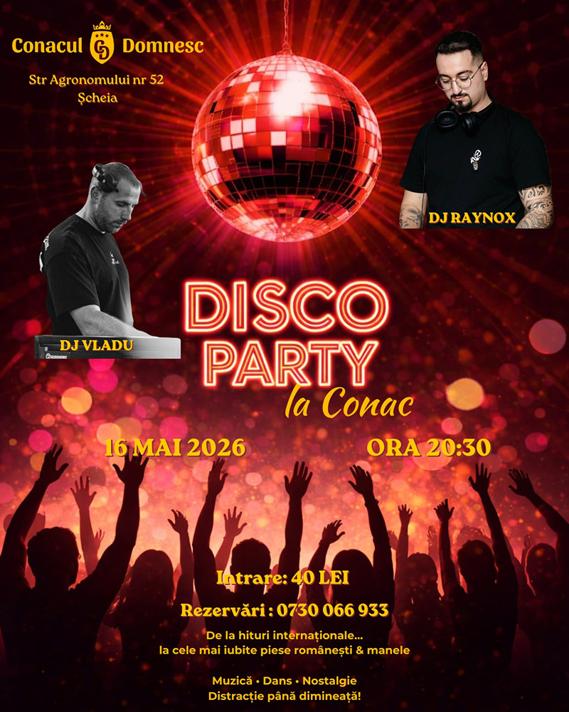 Disco Party la Conac