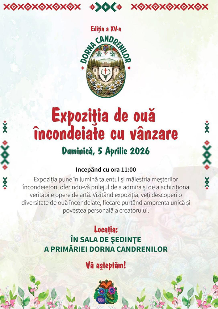 Expoziția de ouă încondeiate cu vânzare