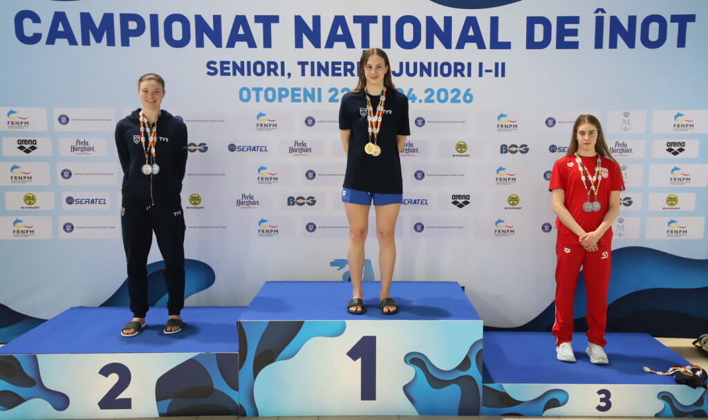 Medalii pentru înotătorii din Fălticeni la Campionatul Național