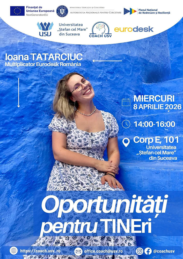 Oportunități pentru tineri