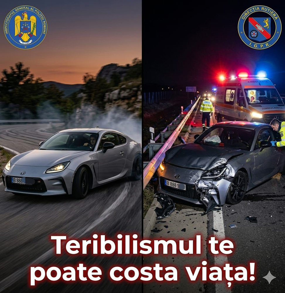 Recomandările Poliției Suceava pentru prevenirea tragediilor pe șosele