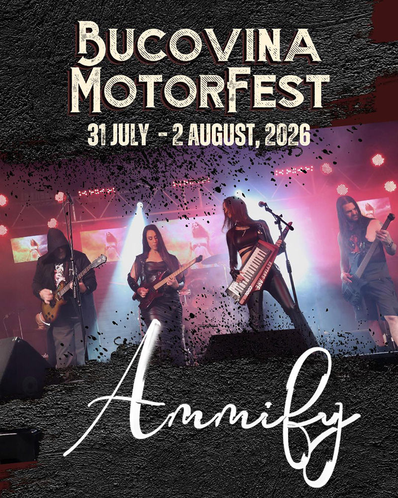 Trupa australiană AMMIFY promite o experiență multimedia la Bucovina Motorfest