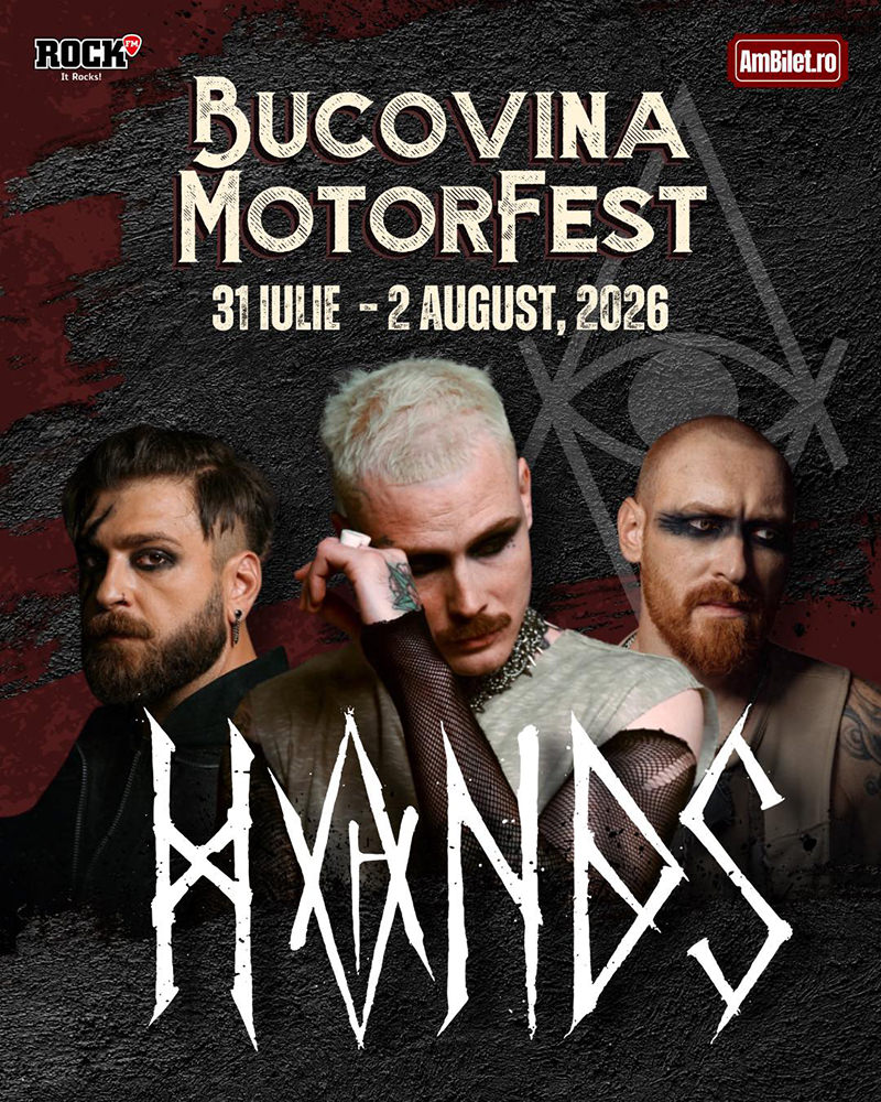 Trupa HVNDS va concerta la ediția din 2026 a festivalului Bucovina Motorfest de la Iulius Mall Suceava