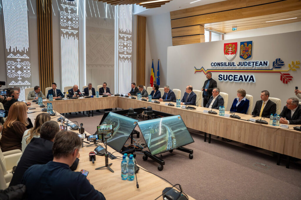 Au fost semnate contractele pentru A 7, tronsonul Pașcani - Suceava