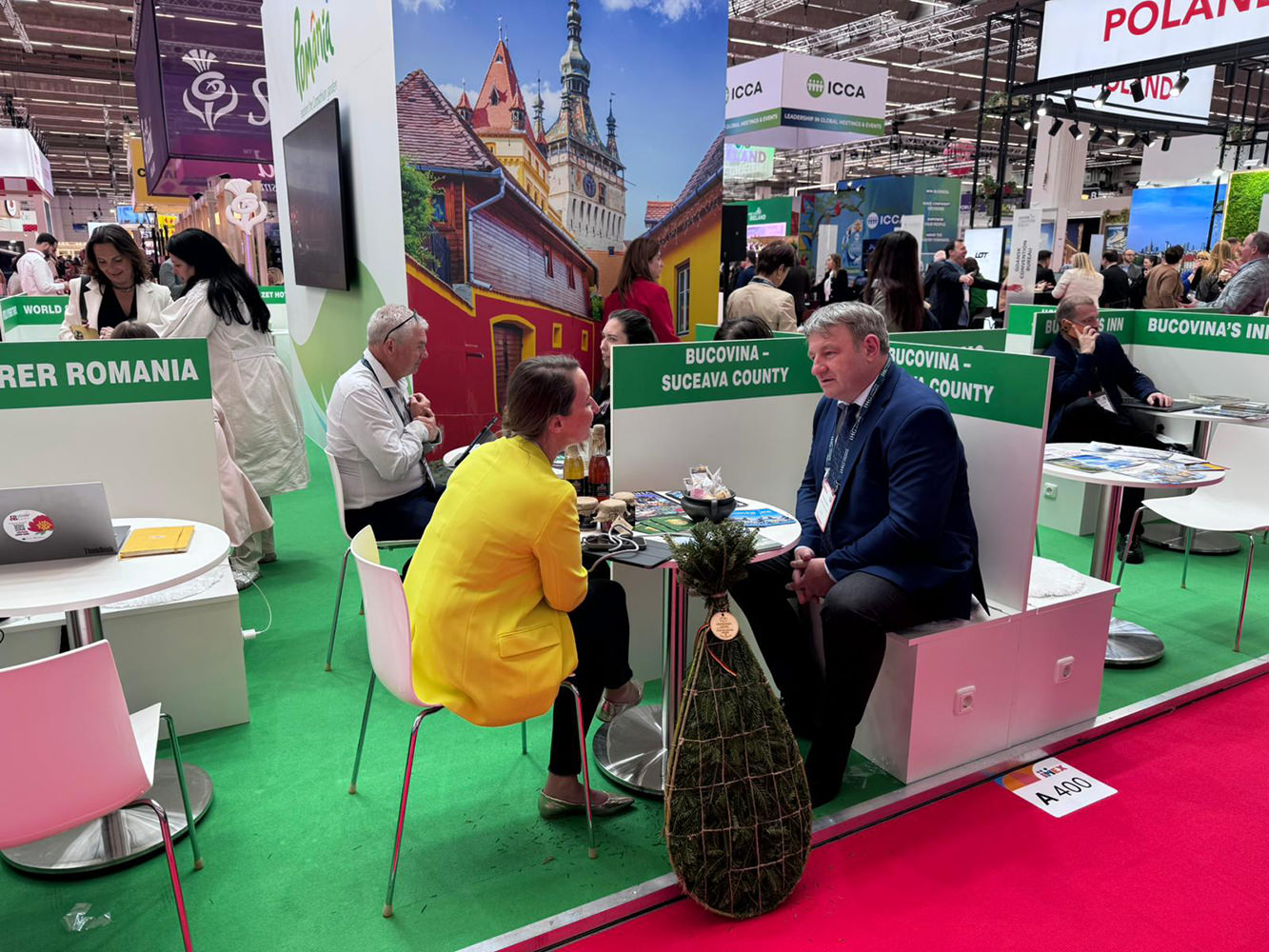 Bucovina este promovată de Consiliul Județean Suceava la Târgul Internațional de Turism IMEX Frankfurt 2026