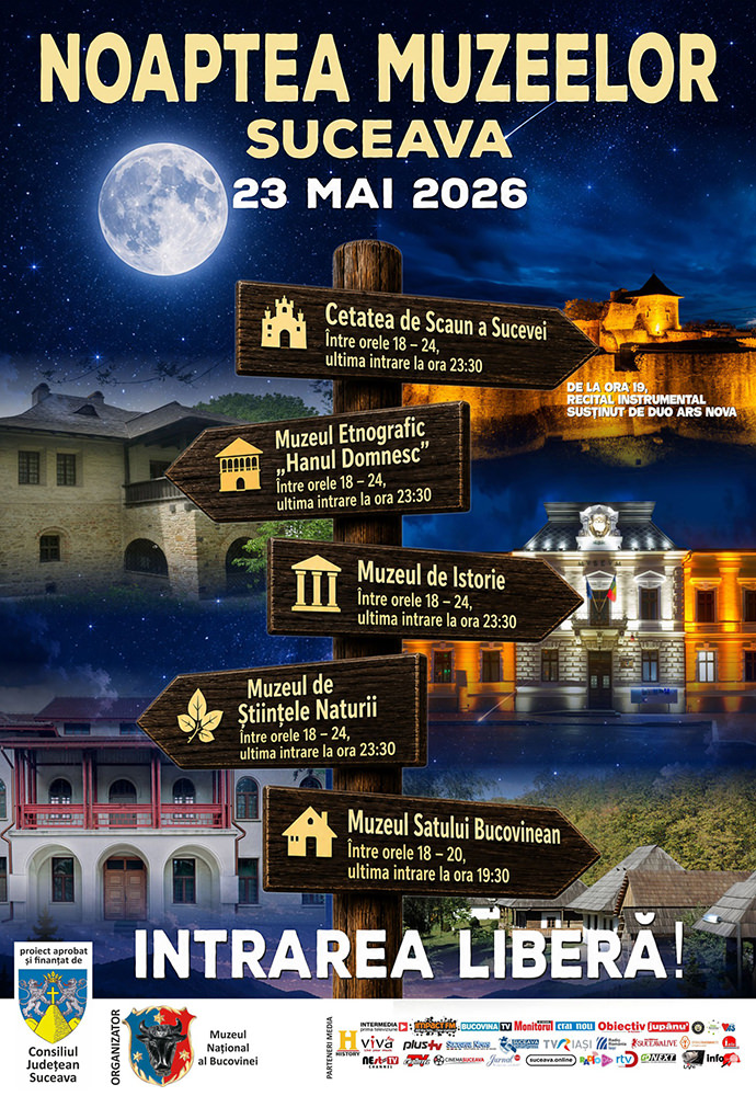 Noaptea Muzeelor (2026) - Muzeul Național al Bucovinei