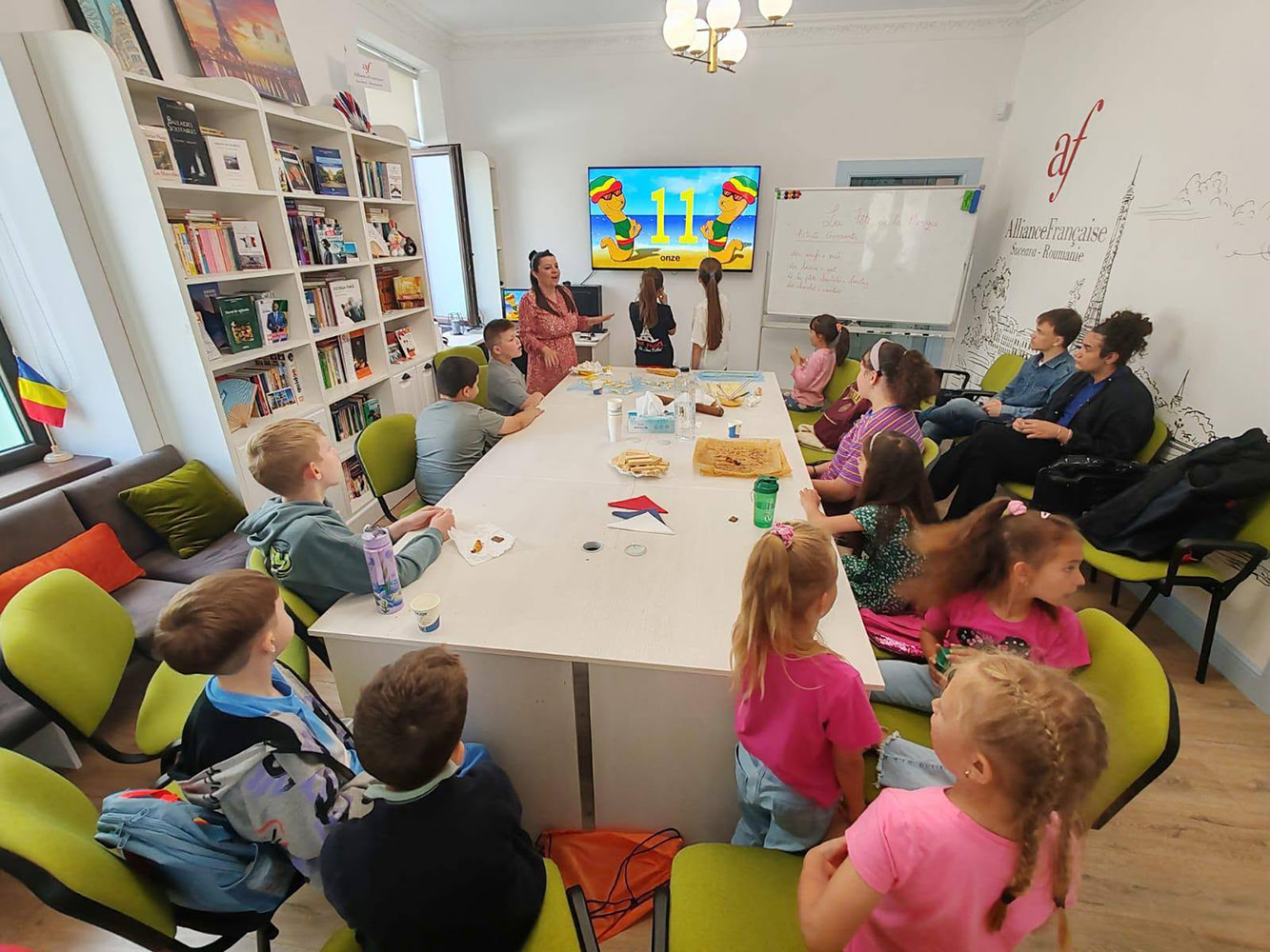 Alianța Franceză din Suceava a sărbătorit "Fête de la Musique" printr-un atelier dedicat copiilor
