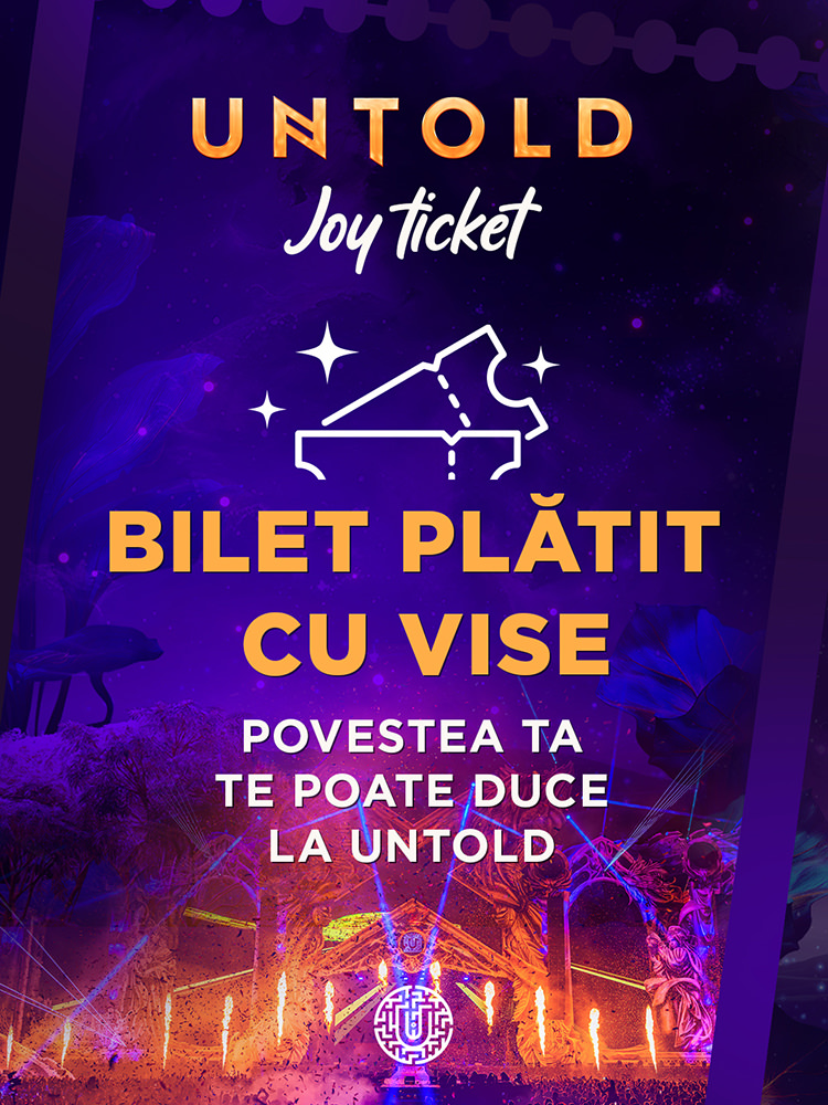 UNTOLD lansează Joy Ticket, program dedicat fanilor care visează să ajungă la festival
