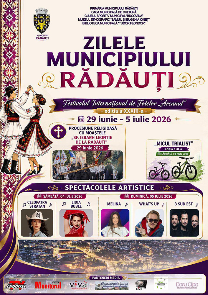 Zilele Municipiului Rădăuți (2026)