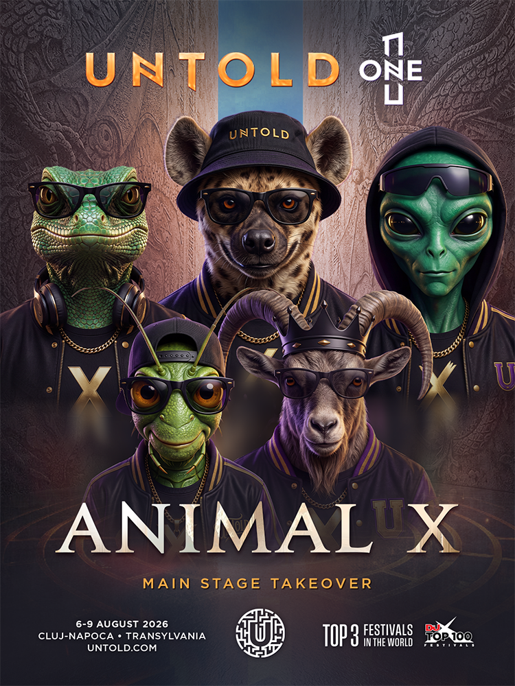 Animal X revine în formulă completă și va cânta pe scena principală a festivalului UNTOLD