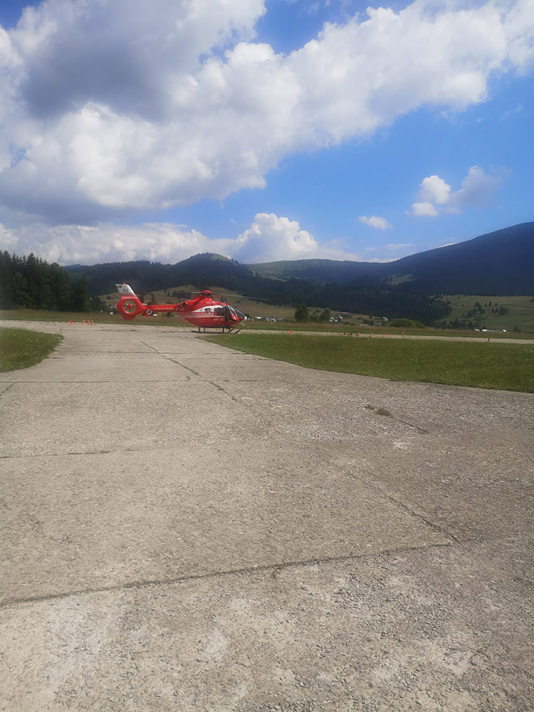 Bărbat rănit grav într-un accident de muncă la o stație de sortare din Dornișoara