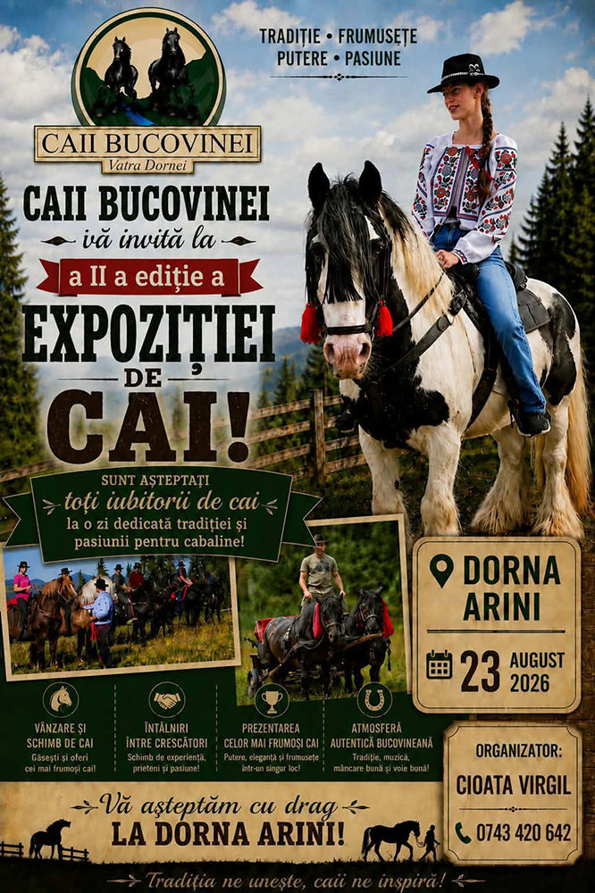 Expoziție de cai