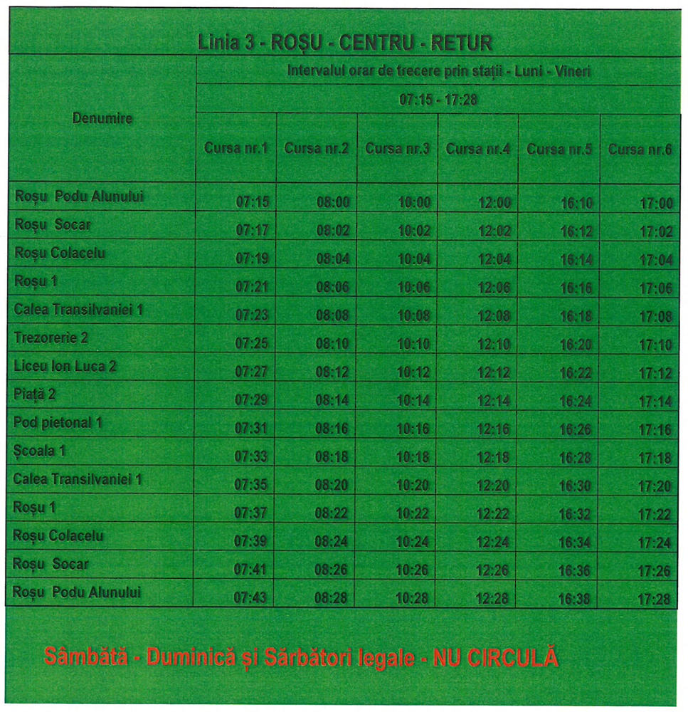Primăria Municipiului Vatra Dornei ajustează orarele transportului public după o lună și jumătate de funcționare