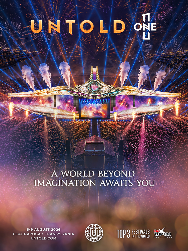 UNTOLD va avea cea mai mare scenă de festival construită vreodată în România
