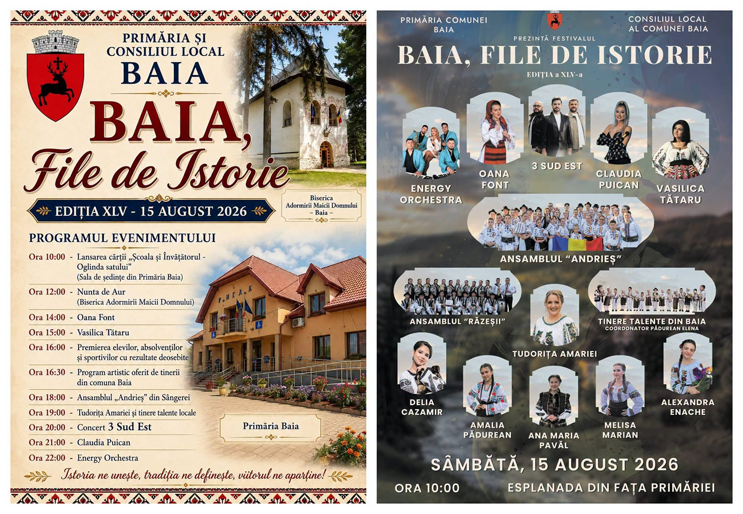 Baia, file de istorie