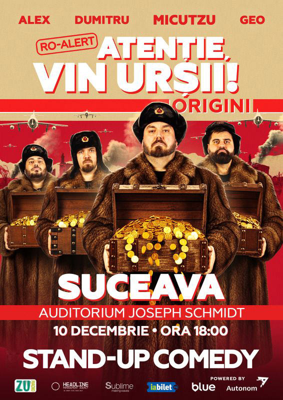 Stand-up comedy cu Micutzu, Geo Adrian si George Dumitru
