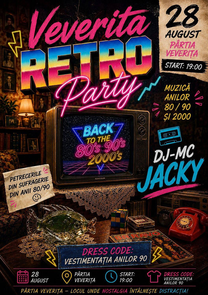 Veverița Retro Party