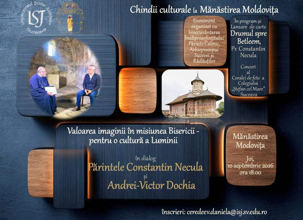 Chindii culturale la Mănăstirea Moldovița