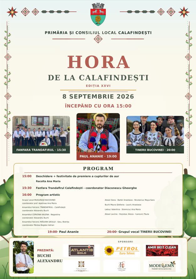 Hora de la Calafindești (2026)