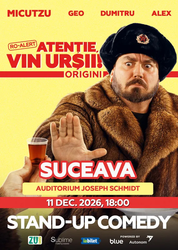 Stand-up comedy cu Micutzu, Geo Adrian si George Dumitru