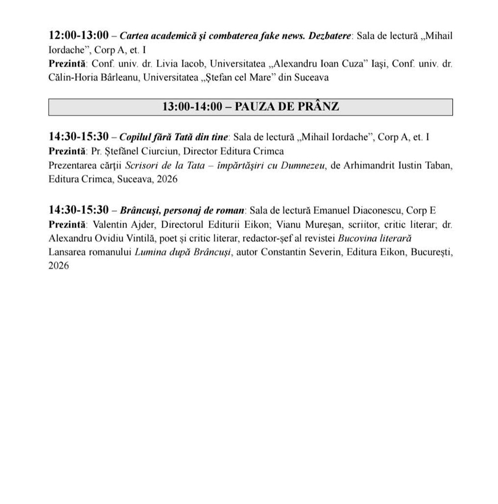 Alma Mater Librorum (2026) - program