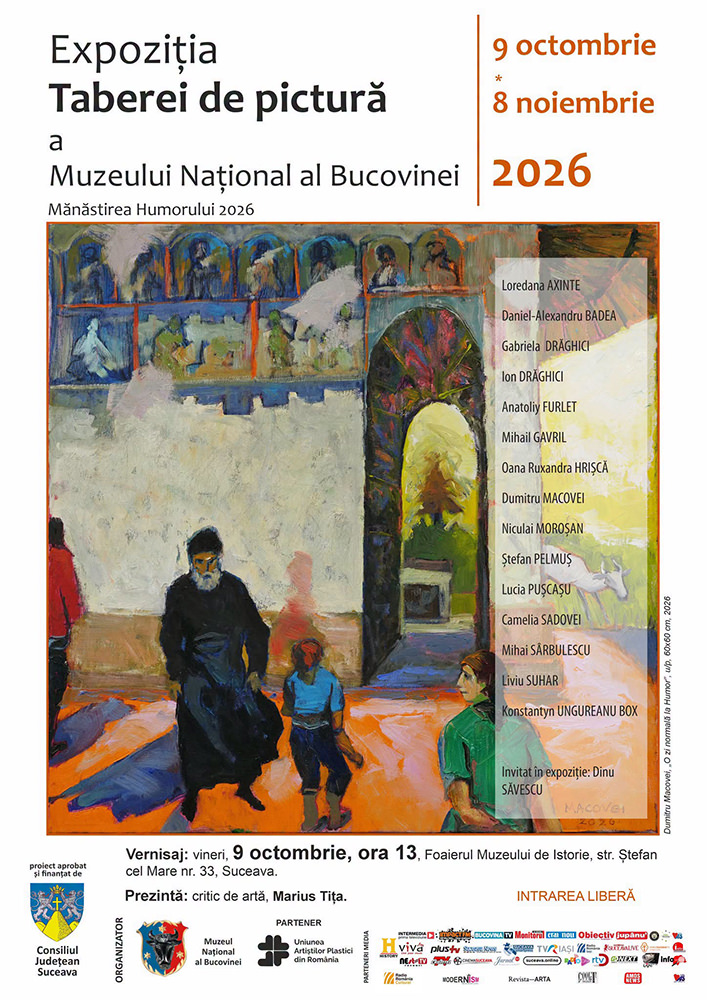 Expoziția Taberei de pictură a Muzeului Național al Bucovinei
