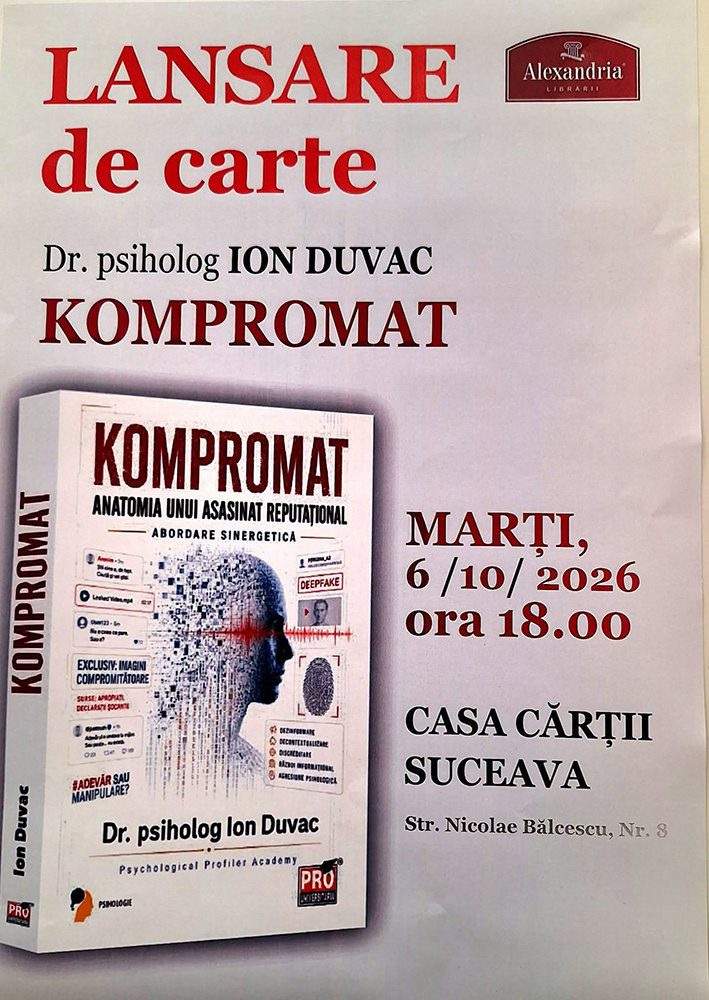 Kompromat. Anatomia unui asasinat reputațional. Abordare sinergetică
