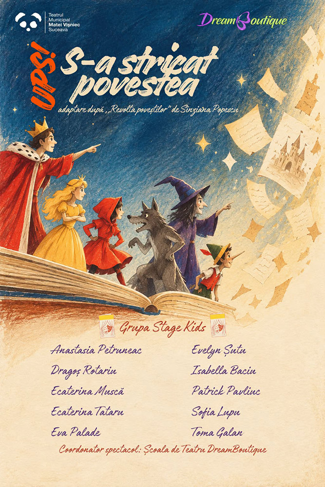 Ups! S-a stricat povestea